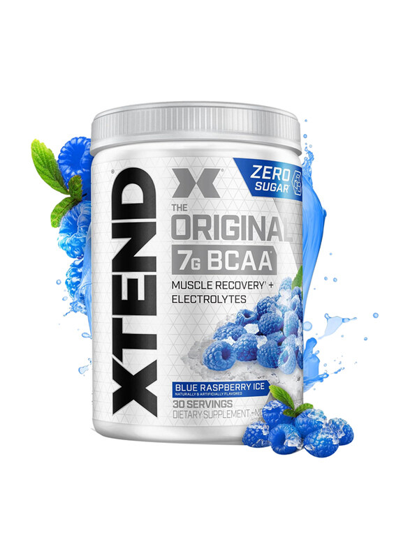 

Xtend Original BCAA Powder, 405gm, Blue Raspberry Ice