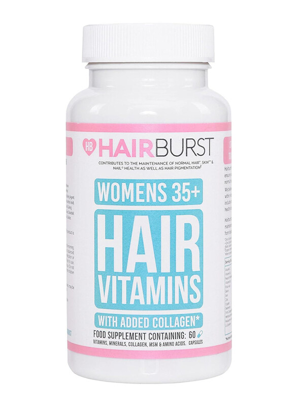 

Hair Burst Biotin Anti Hair Loss Vitamins Supplement for Women 35 Years & Over with Added Collagen, 60 Capsules