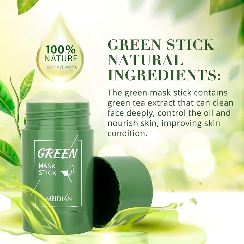 Meidian Green Tea Stick Mask Purifying Clay, 1 Piece