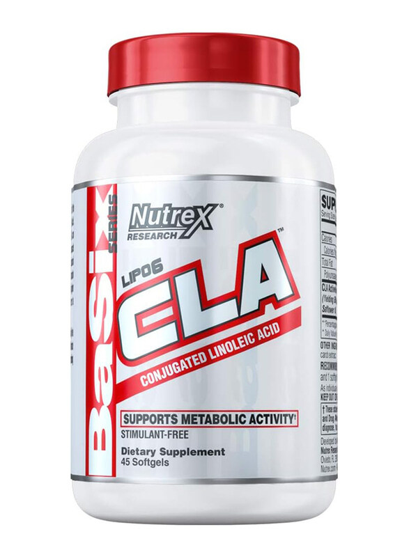 

Nutrex Research Lipo 6 CLA Dietary Supplement, 45 Softgels, 60gm, Unflavoured