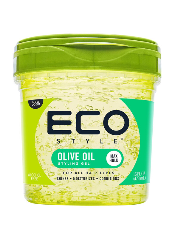 

Eco Style Olive Oil Styling Gel for All Hair Types, 473ml