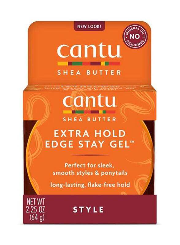 

Cantu Shea Butter Extra Hold Edge Stay Gel for All Hair Types, 64g