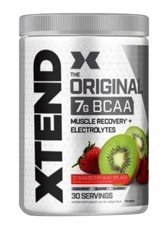 Scivation XTend The Original BCAA Muscle Recovery+ Electrolytes Drink, 30 Servings, 420gm, Strawberry Kiwi Splash