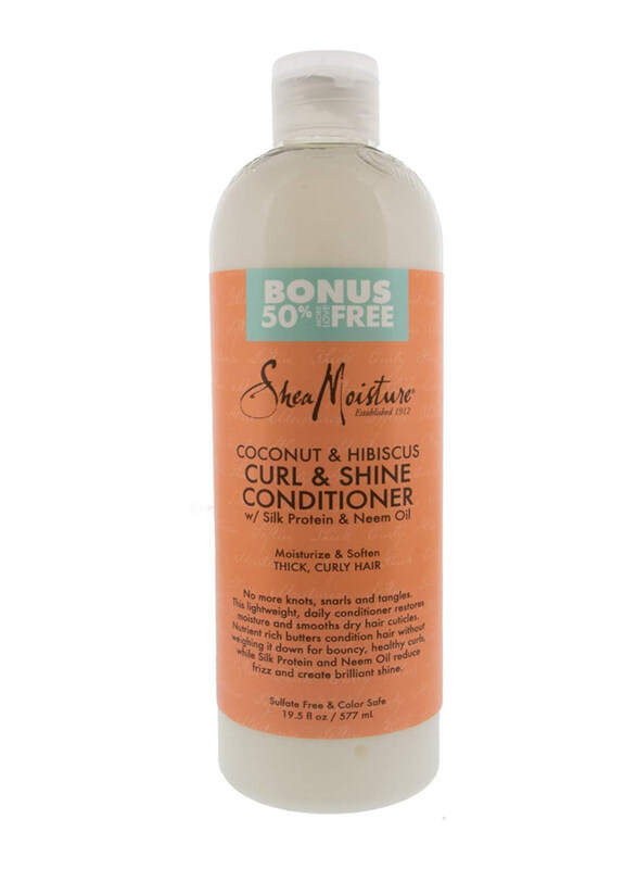 

Shea Moisture Coconut & Hibiscus Curl Conditioner for Curly Hair, 577ml