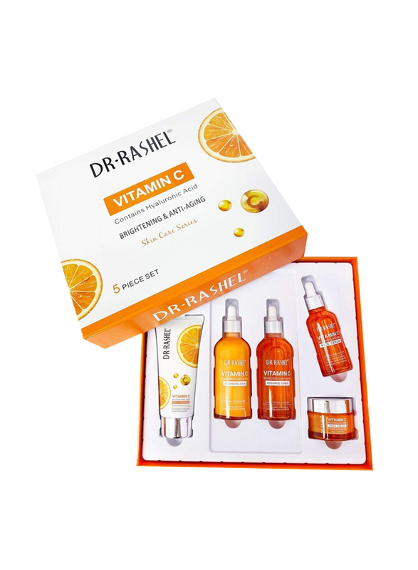 Dr. Rashel Vitamin C Brightening & Anti-Aging Set, 5 Pieces