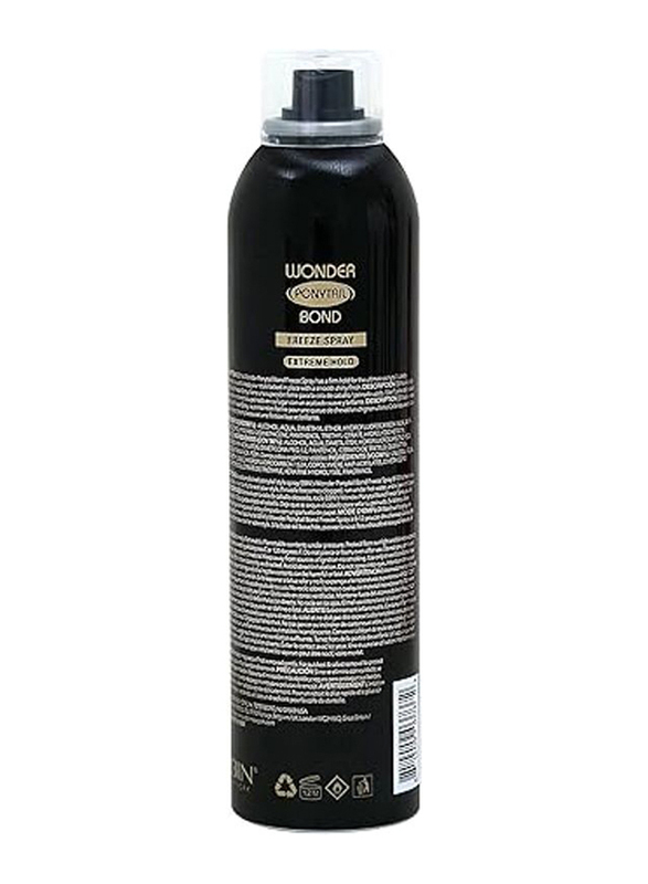 Ebin New York Wonder Ponytail Bond Freeze Spray Extreme Firm Hold, 245ml