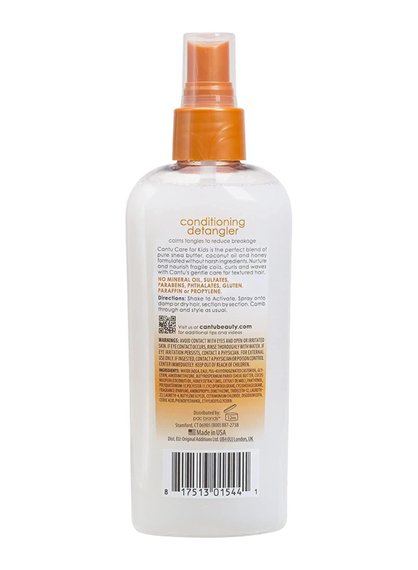 Cantu Care for Kids Conditioning Detangler Pump, 6oz