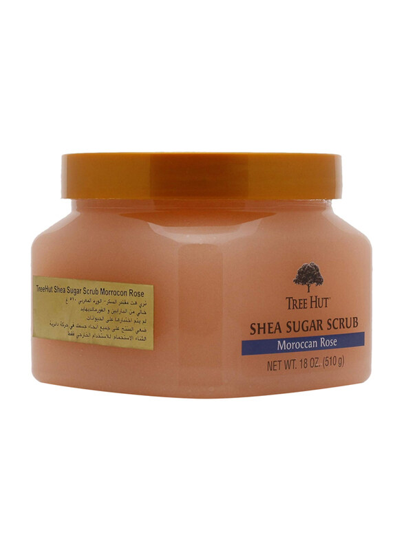 

Tree Hut Moroccan Rose Shea Sugar Body Scrub, 510gm