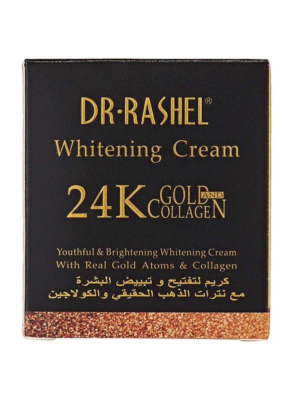 Dr. Rashel 24K Youthful & Brightening Whitening Cream with Real Gold Atoms & Collagen, 30ml