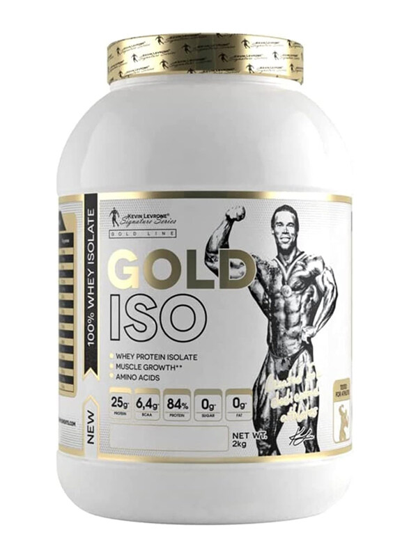 

Kevin Levrone Gold ISO Protein Powder, 2 Kg, Cookies & Cream