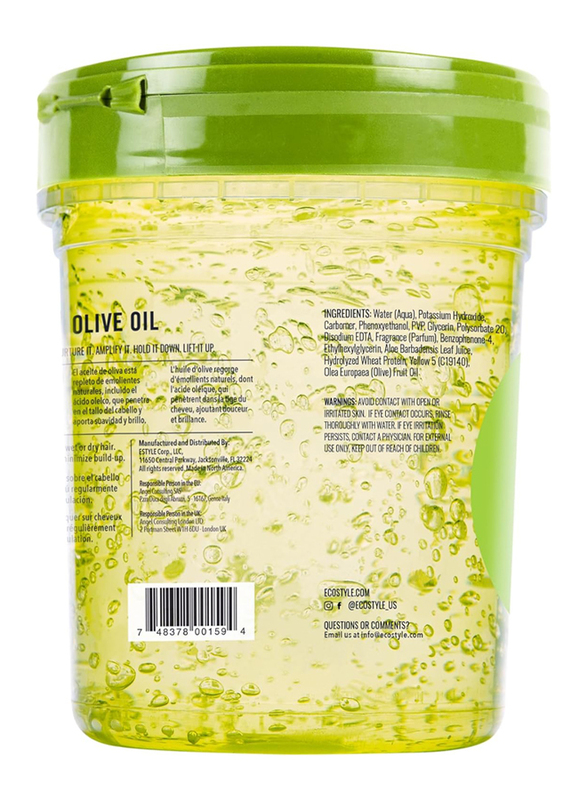 Eco Style Olive Oil Styling Gel, 32 oz