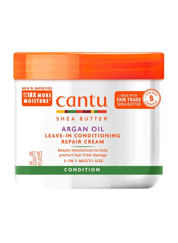 

Cantu Argan Oil Leave in Conditioning Repair Cream, 453gm