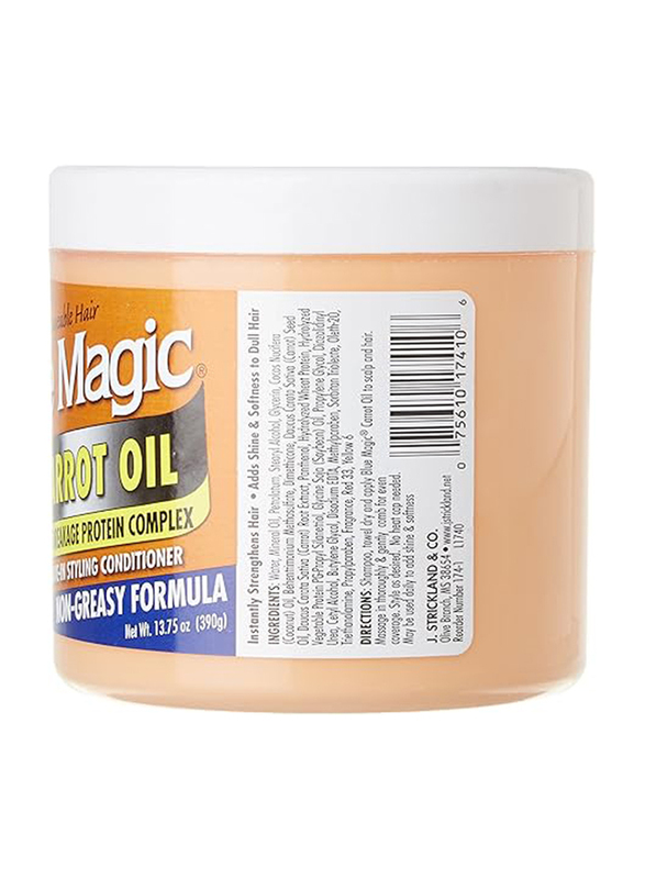 Blue Magic Carrot Oil Leave in Styling Conditioner, 390gm