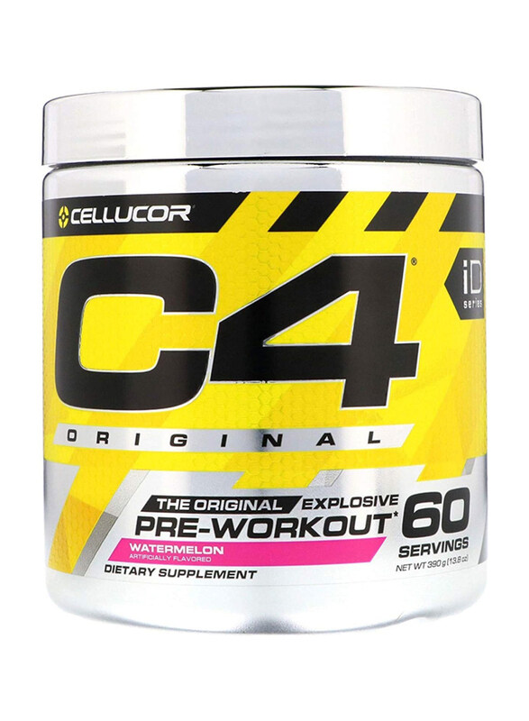 

Cellucor C4 Original Pre-Workout Explosive Energy Dietary Supplement, 60-Servingm, 390gm, Watermelon