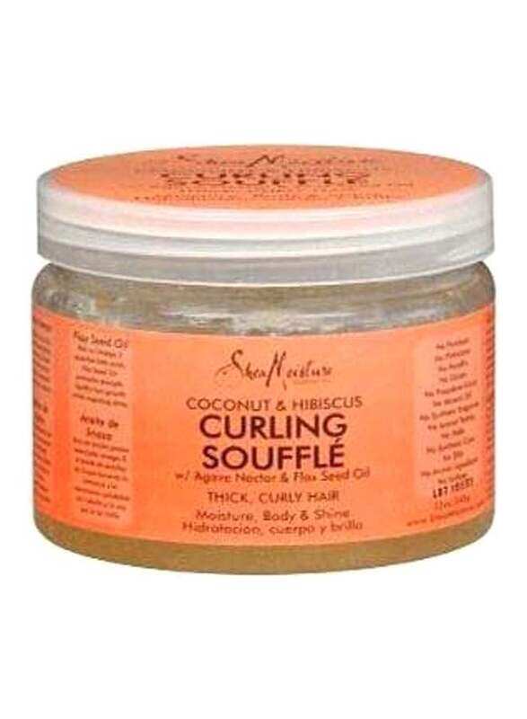 

Sheamoisture Coconut and Hibiscus Curling Souffle Gel for Curly Hair, 340g