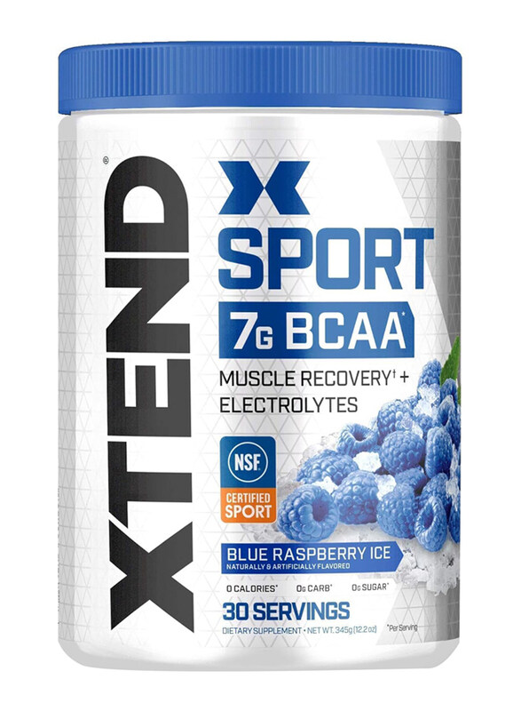 

Xtend Sport Bcaa Powder, 345gm, Blue Raspberry Ice