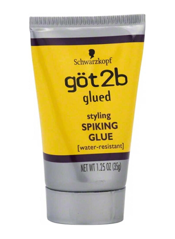 

Got2b Water Resistant Styling Spiking Glue for All Hair Types, 1.25 oz