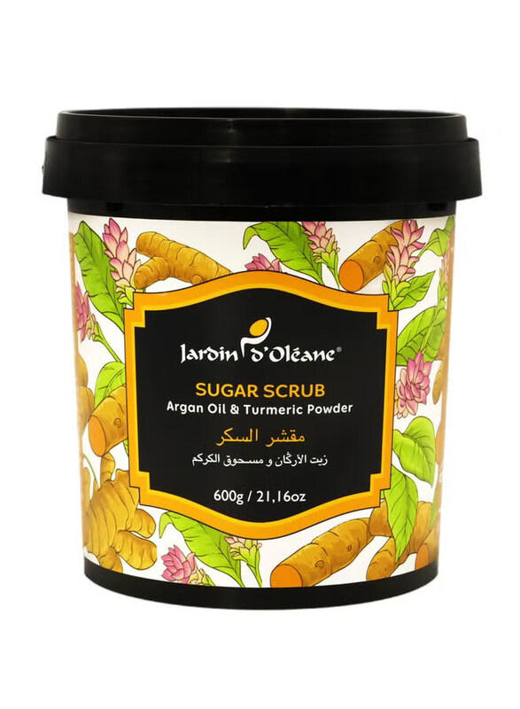 

Jardin D Oleane Sugar Scrub With Argan Oil And Turmeric Powder, 600gm