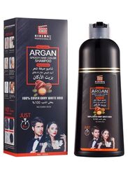 Nitro Canada Argan Oil Express Hair Dye Shampoo, 420ml, Natural Black