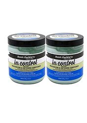 Aunt Jackie's In Control Moisturizing & Softening Conditioner for Curly Hair, 2 x 15oz