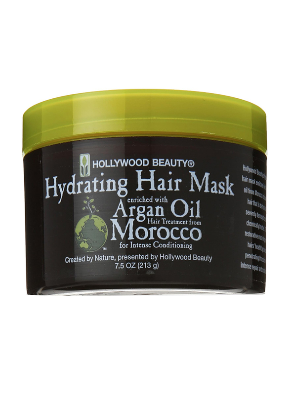 Hollywood Beauty Argan Oil Hair Mask for Damaged Hair, 7.5 oz