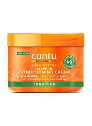 Cantu Shea Butter Leave-In Conditioning Cream for Natural Hair, 340g