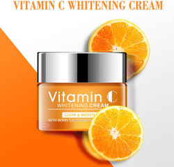 Disaar Anti-Aging Vitamin C Hyaluronic Acid Skin Whitening Deep Nourishment Face Cream, 50g