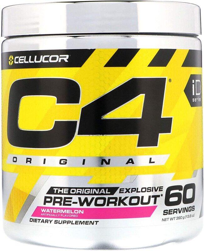 

Cellucor C4 The Original Explosive Pre-Workout Energy Powder, 60 Serving, Watermelon