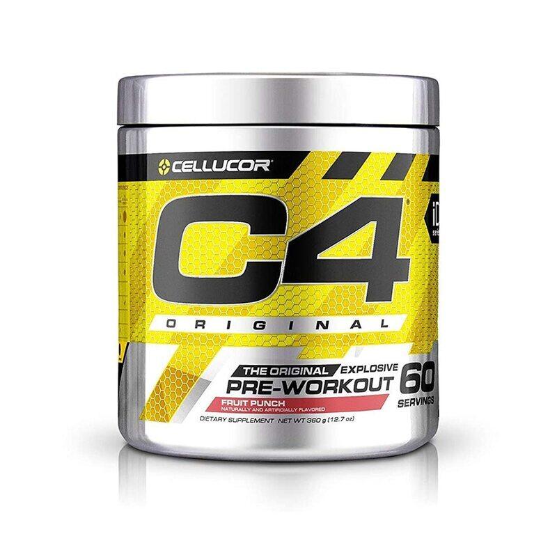 

Cellucor C4 Original Pre-Workout Explosive, 380g, Fruit Punch