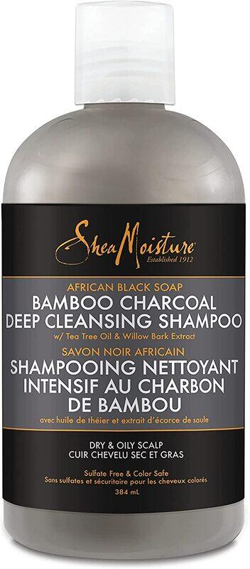 

Shea Moisture Bamboo Charcoal Deep Cleansing Shampoo, 384ml