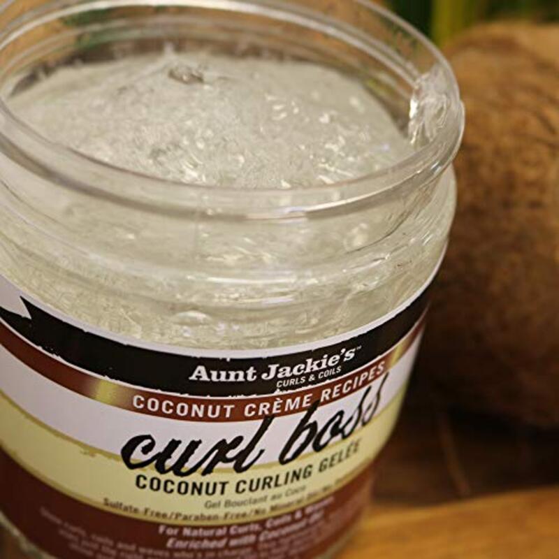 Aunt Jackie's Coconut Cream Curl Boss Curling Glee Mousses, 15 Oz