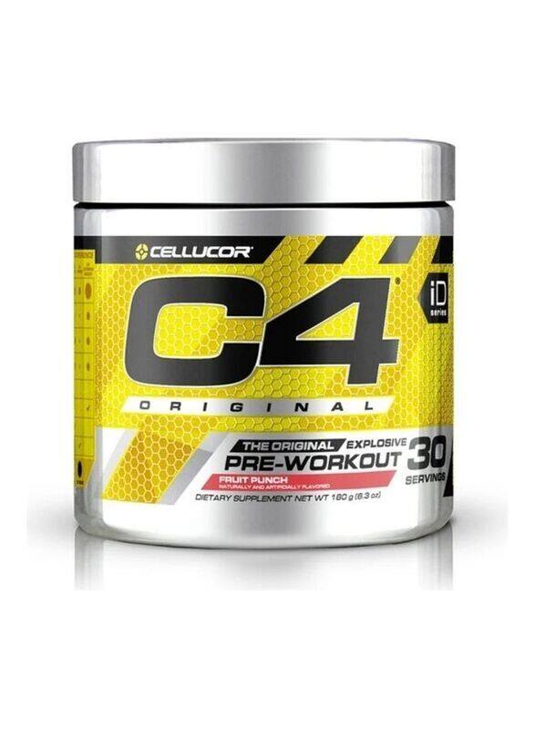 

Cellucor C4 Sport Pre Workout Powder, 30 Servings, Fruit Punch