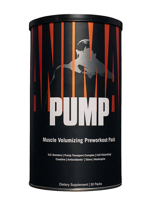 Animal Pump Pre-Workout Energy Supplement, 30 Pack