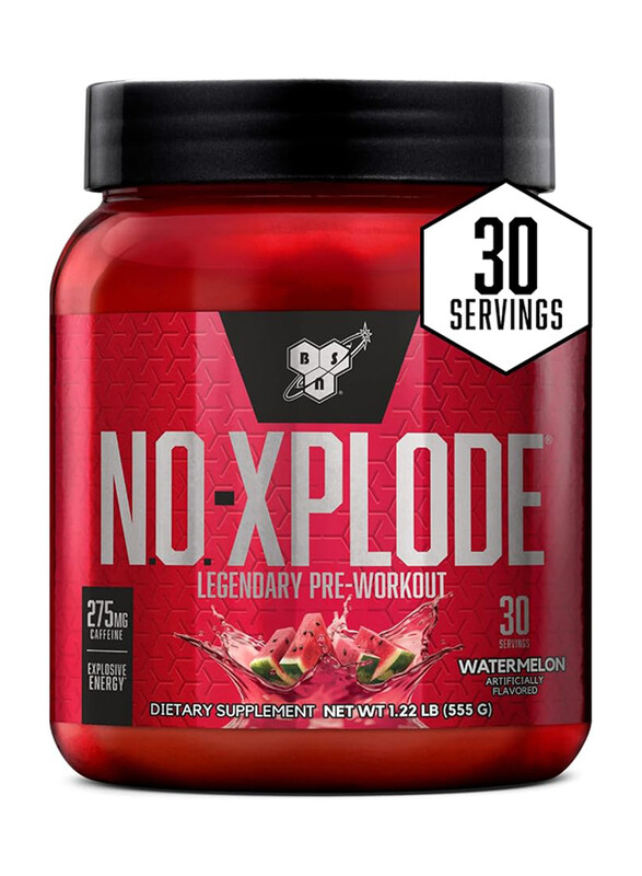 

BSN No-Xplode Legendary Pre-Workout Supplement, 30 Servings, Watermelon