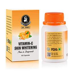 Dr. James Vitamin C Skin Whitening Capsules, 60 Softgels