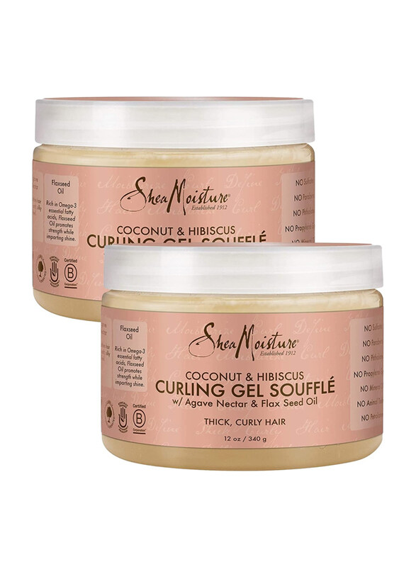 

Shea Moisture Coconut and Hibiscus Thick & Curly Hair, 2 Pieces x 12 oz