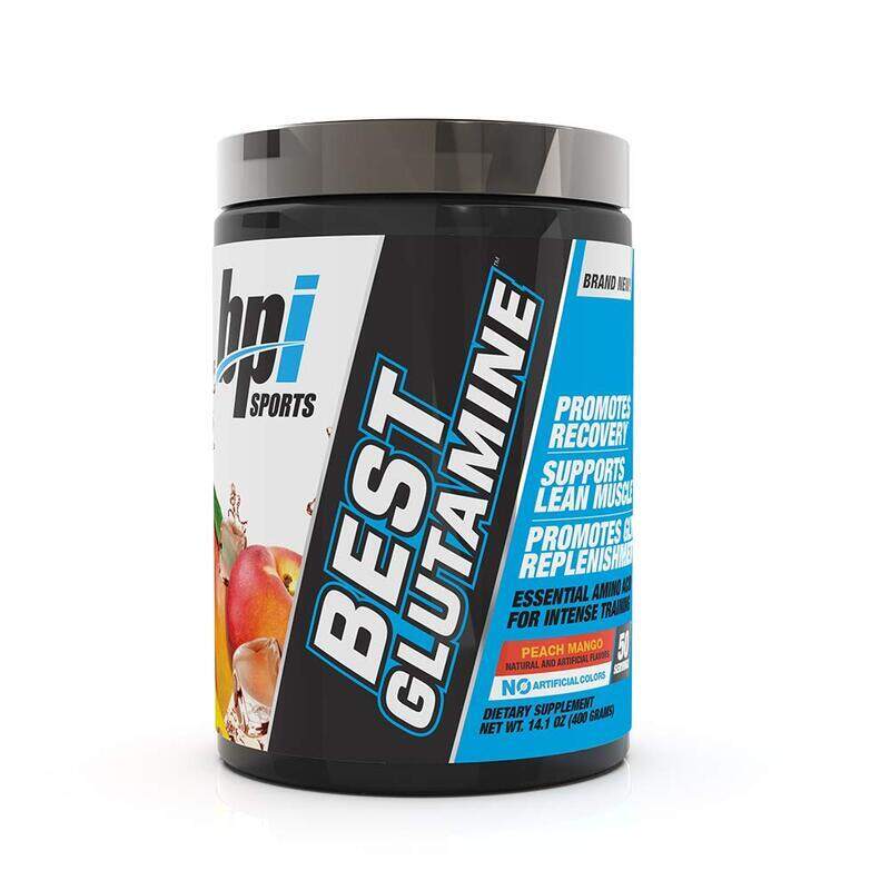 

BPI Sports Best Glutamine Dietary Supplement, 50 Servings, Peach Mango