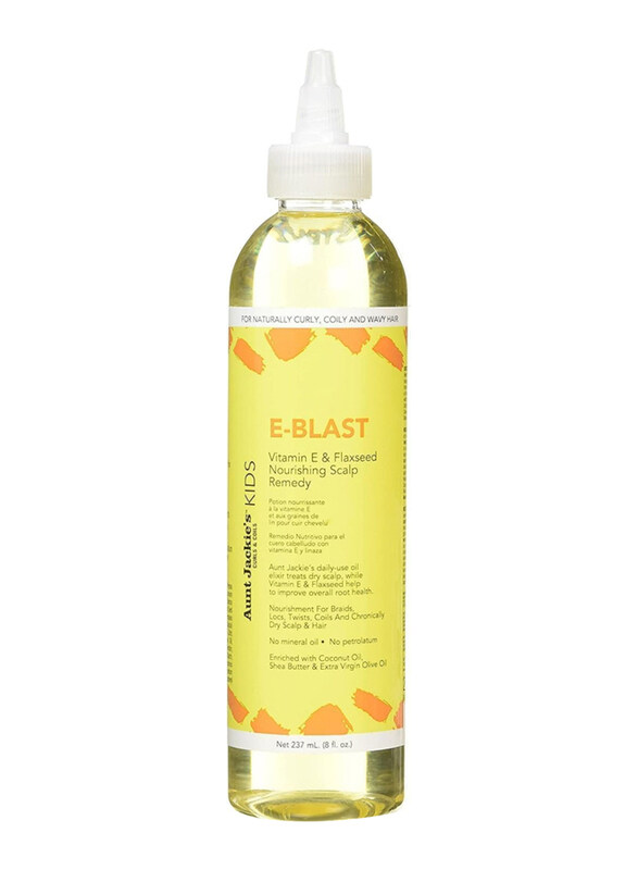 

Aunt Jackie's Kids E-Blast Vitamin E & Flaxseed Nourishing Scalp Remedy, 237ml