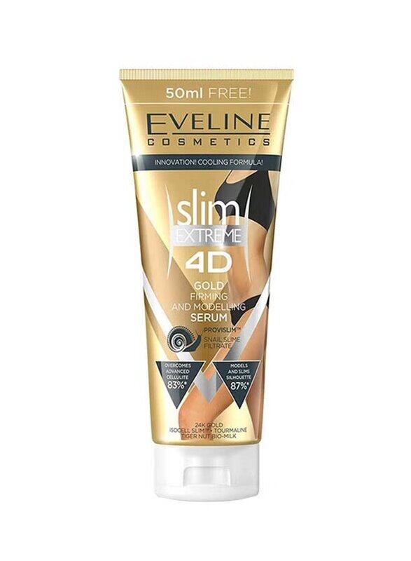 

Eveline Cosmetics 4D Slim Xterme 4D Gold Firming and Modelling Serum, 250ml