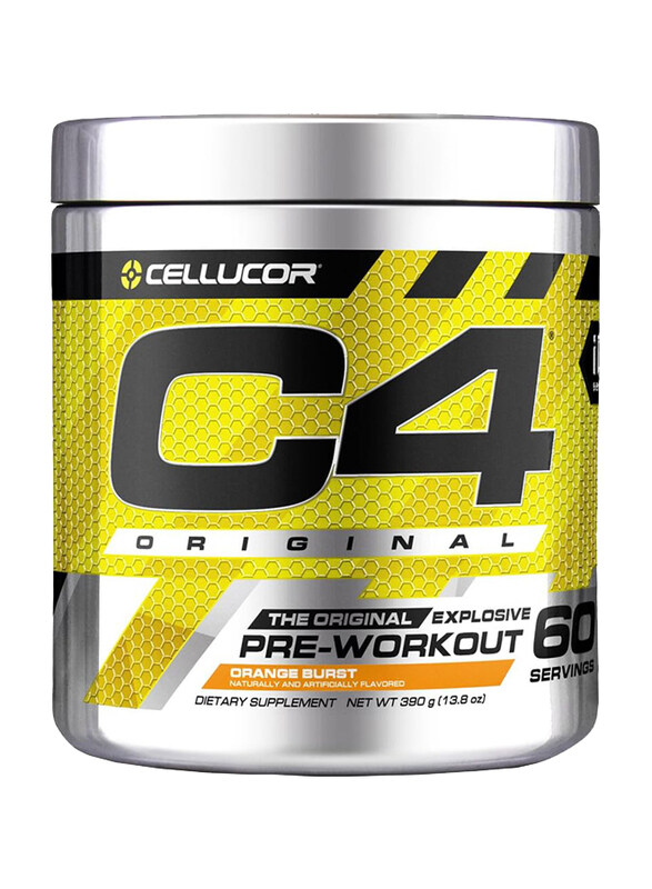 

Cellucor C4 Original Explosive Pre-Workout Supplement, 60 Servings, 390gm, Orange Burst