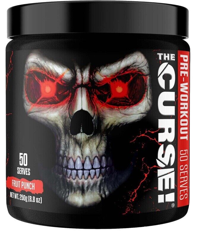 

Jnx Sports The Curse! Pre Workout Supplement, 35 Servings, 250gm, Fruit Punch