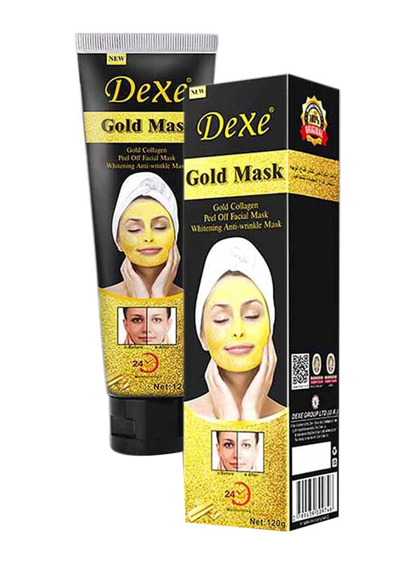 

Dexe Gold Collagen Whitening Anti-Wrinkle Peel Off Mask, 120g