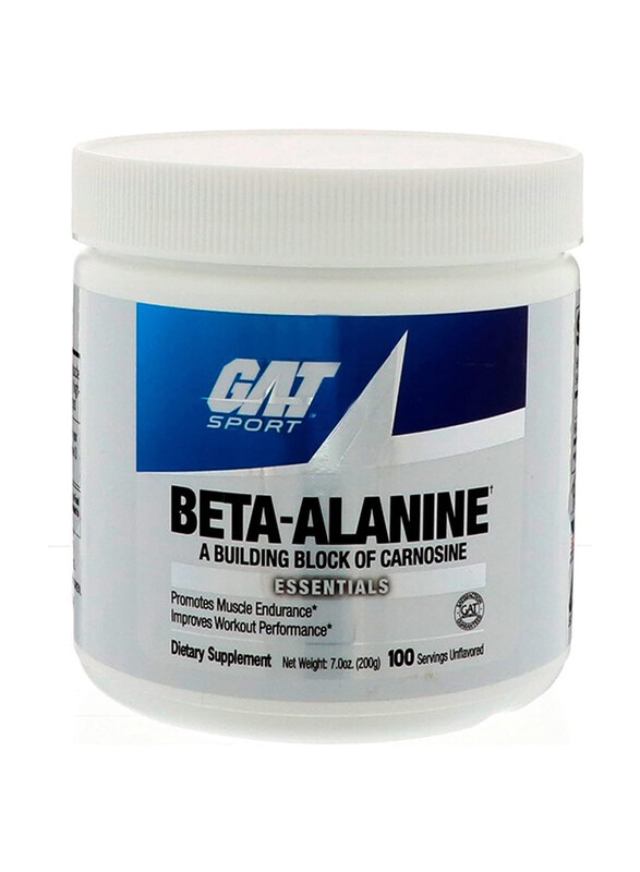 

Gat Sport Beta Alanine Supplements, 200g, Unflavored