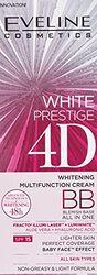 Eveline Cosmetics White Prestige 4D Whitening Multifunction BB Cream, 50ml