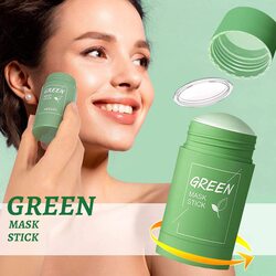 Bbymie Purifying Solid Green Tea Mask Stick for Blackhead Deep Clean Pore & Moisturizing, 2 Pieces x 40 gm