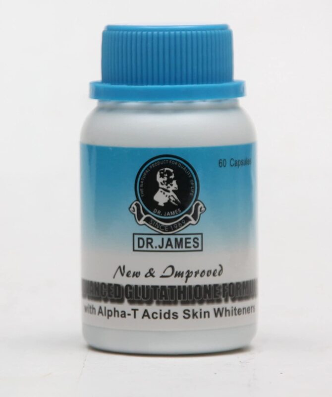 Dr James Chom Advanced Glutathione Skin Whitening formula, 1000mg, 60 Capsules