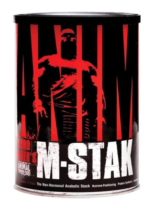 Animal M-Stak Dietary Supplement, 2 Cans, Unflavoured