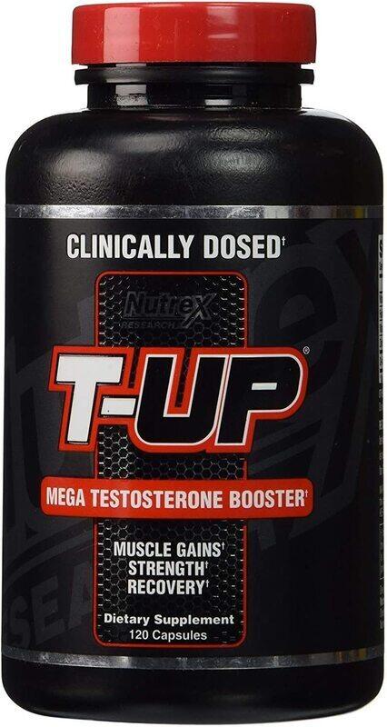 

Nutrex T-Up Cap New, 120 Capsules, Unflavoured