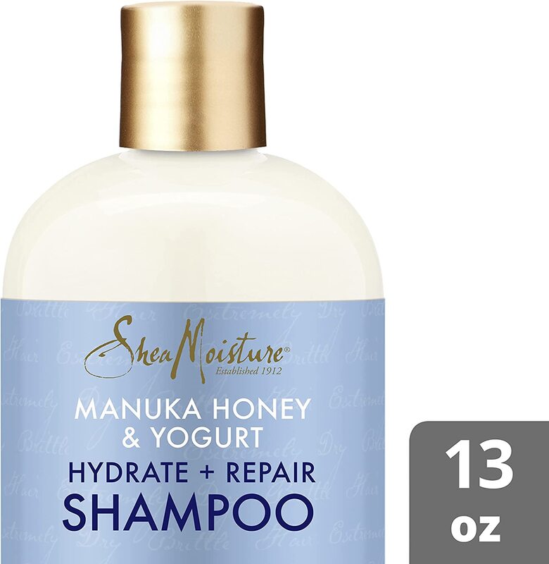 Shea Moisture Manuka Honey & Yogurt Hydrate + Repair Shampoo, 2 x 384ml