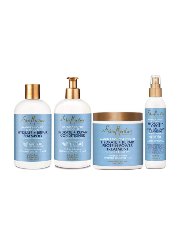 

Shea Moisture Manuka Honey and Yogurt Shampoo and Conditioner Gift Pack, Set